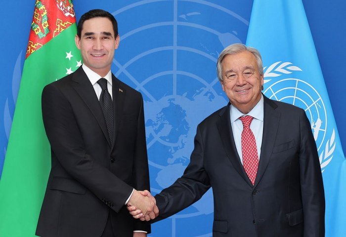 Turkmenistan’s President Congratulates UN Secretary-General on Organization’s 80th Anniversary 