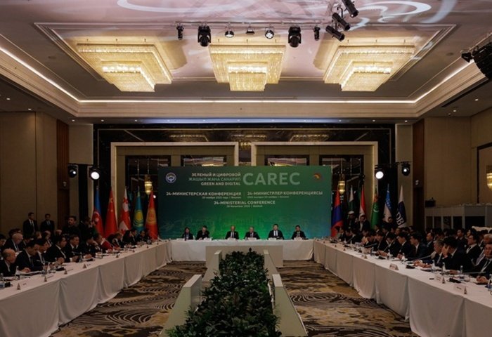 Туркменская делегация приняла участие в Бизнес-форуме ЦАРЭС 2025 в Бишкеке