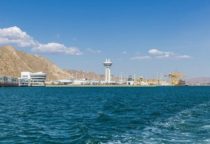 Özbegistan Türkmenbaşy portunda logistika infrastrukturasyny ösdürmäge gatnaşar
