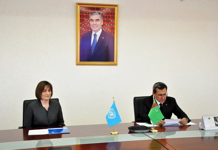 Turkmenistan, UNCTAD, UNDP Ink Document on Single Window System