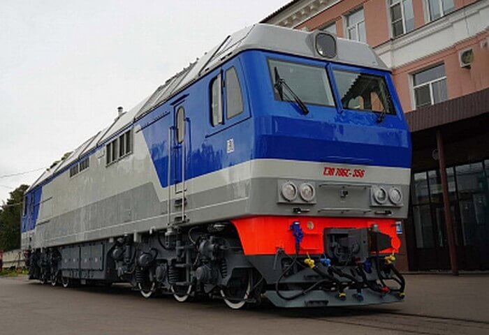 Transmaşholding, Türkmenistan’a yolcu ve yük lokomotiflerini teslim etti