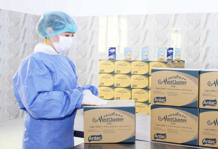Arkadag Medisina Klasteri Menejment планирует экспорт детского питания в Узбекистан