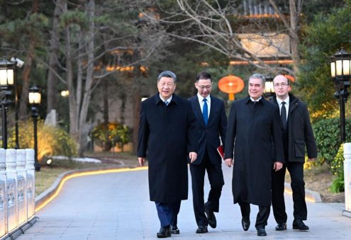 Гурбангулы Бердымухамедов передал Си Цзиньпину приглашение посетить Туркменистан