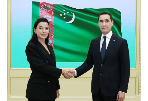 Turkmen President Meets Georgian Economy Minister in Ashgabat