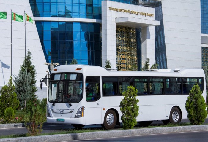 Türkmenistan “Hyundai” şäheriçi awtobuslaryň 400 sanysyny satyn alar