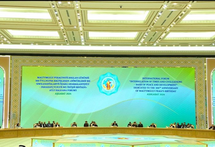 Global Leaders Praise Magtymguly Pyragy’s Legacy at Ashgabat Forum