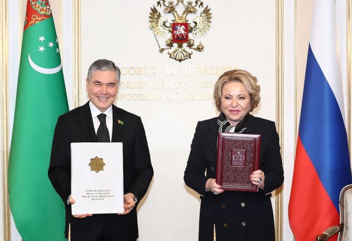 Türkmenistan ile Rusya, parlamentolararası komisyonun kurulmasına ilişkin Anlaşma imzaladı