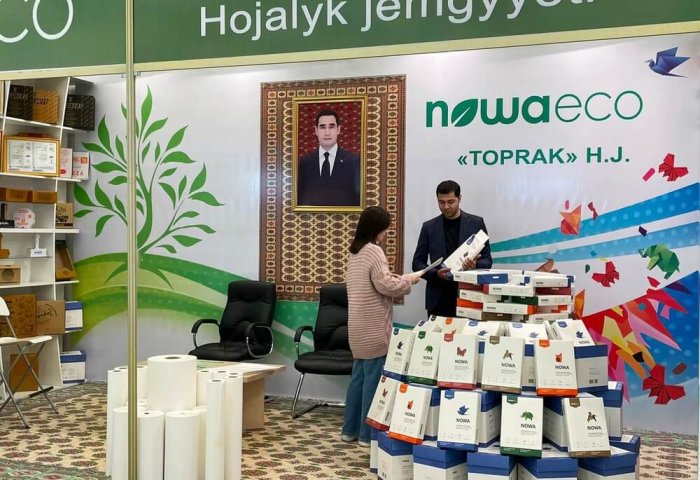 Türkmenistanda dürli ölçegli “NowaEco” ofis kagyzlary öndürilip başlandy