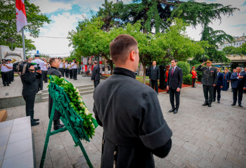 Turkmen President Honors Georgian Heroes