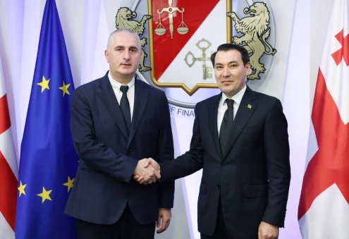 Turkmenistan and Georgia Discuss Banking, Investment Cooperation