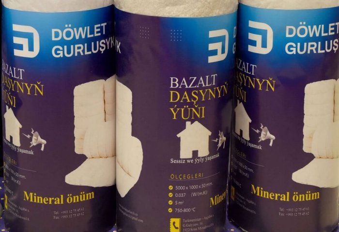 Türkmen kompaniýasy bazalt süýümini eksport etmegi meýilleşdirýär
