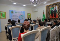 Посольство Туркменистана в Таджикистане провело мероприятие, посвященное девизу 2026 года