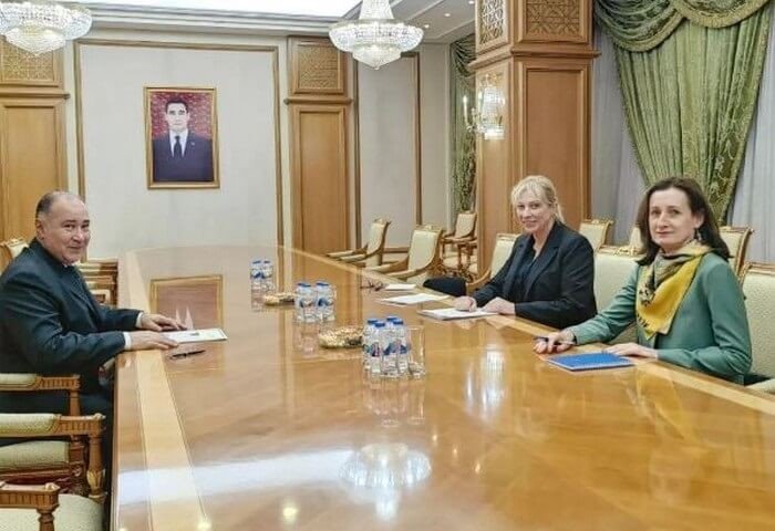 Türkmenistan ile AB, karşılıklı ticaret hacminin arttırılmasını istişare etti