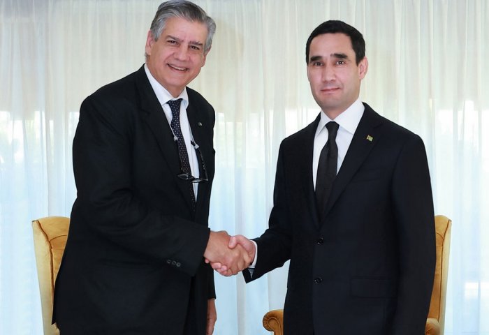 Türkmenistan we "Leonardo S.p.A." hyzmatdaşlygy giňeltmäge taýýardyklaryny tassykladylar