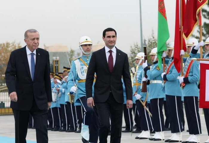 Presidents of Turkmenistan and Türkiye Hold Talks In Ankara