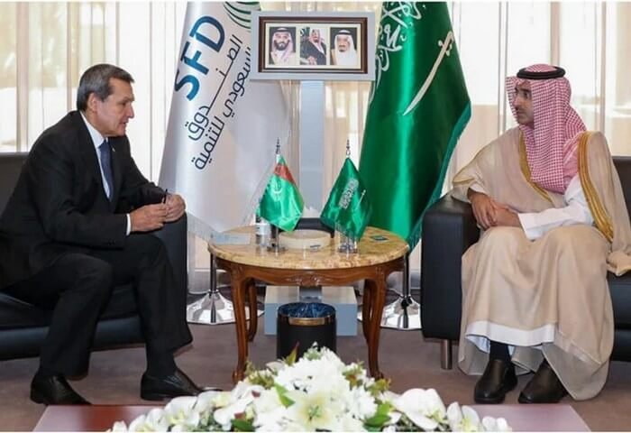 Top Turkmen Diplomat Holds Series of Bilateral Talks in Riyadh