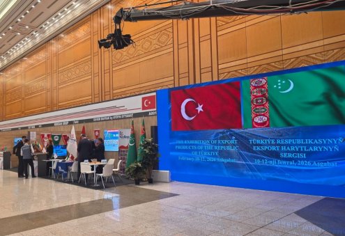 Aşgabatda Türkiýäniň eksport harytlarynyň sergisi açyldy