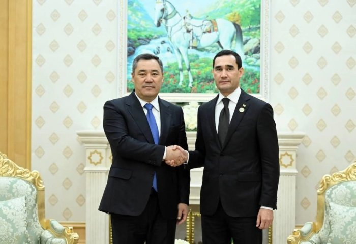 Serdar Berdimuhamedow we Gyrgyzystanyň Prezidenti söwda-ykdysady we energetika hyzmatdaşlygyna garadylar