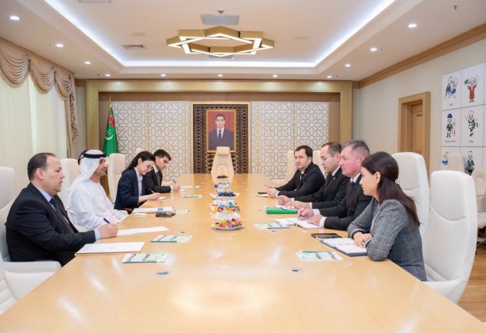 Turkmenistan, UAE Officials Discuss Bilateral Sports Cooperation During Ashgabat Meeting