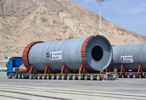Türkmenistan'a iki büyük taş ocağı ekipmanı teslim edildi