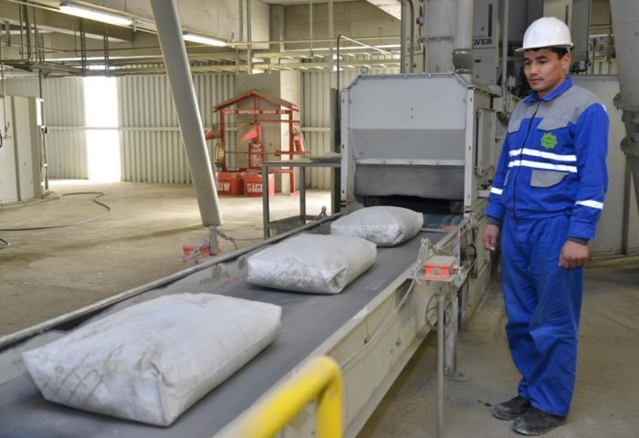 В Туркменистане местные компании построят два новых цементных заводов
