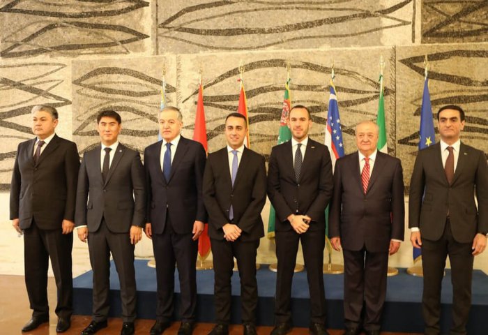 Central Asian Top Diplomats Attend International Conference in Rome