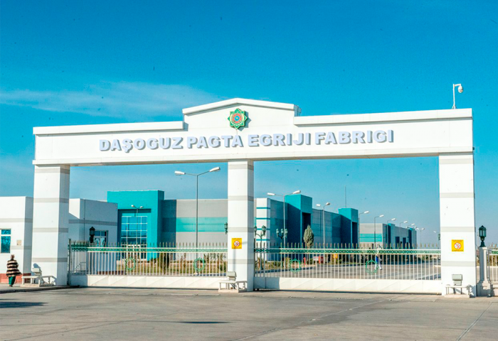 Daşoguzyň pagta egriji fabriginde täze önümçilik işe giriziler