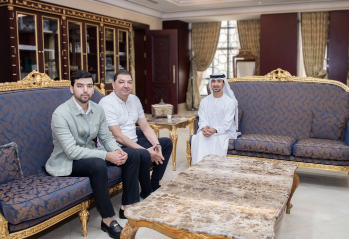 UAE Ambassador Holds Meetings with Turkmen Business and Sports Representatives