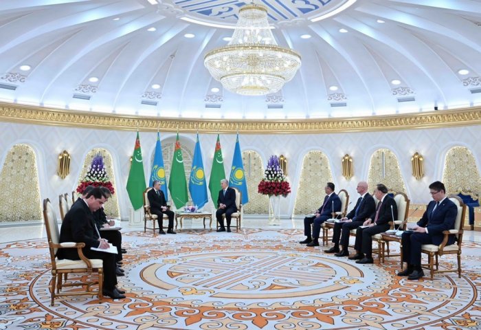 Chairman of Turkmenistan’s Halk Maslahaty Meets With President of Kazakhstan