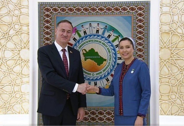 Charitable Fund Vice President Meets Belarus Ambassador in Ashgabat Charitable Fund Vice President Meets Belarus Ambassador in Ashgabat