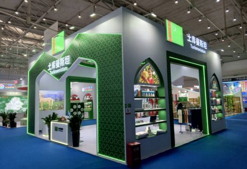 Delegation From Turkmenistan Participates in China-Eurasia EXPO