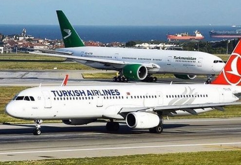 Türk Hava Yolları şirketi, Aşkabat'a doğrudan yolcu uçuşlarını yeniden başlatacak