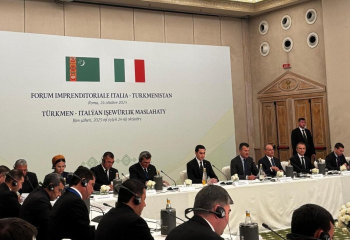 President of Turkmenistan Attends Turkmen-Italian Business Forum in Rome President of Turkmenistan Attends Turkmen-Italian Business Forum in Rome