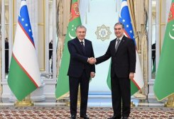 Türkmen halkynyň Milli Lideri Özbegistanyň GDA-da başlyklyk etmeginiň ähmiýetini belledi