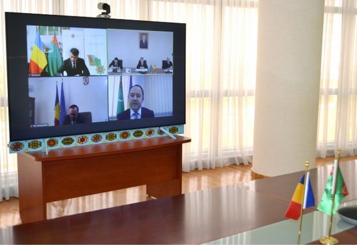 Türkmen-Rumen görüşmelerinde ticaret hacminin yoğunlaştırılması ele alındı