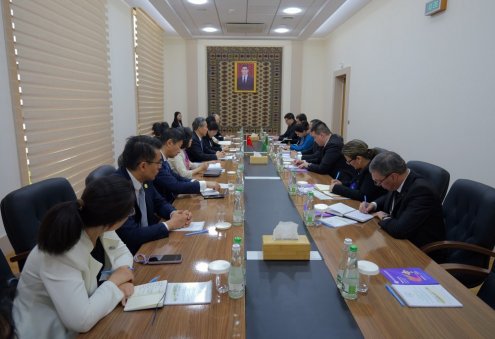 Türkmenistan we Hytaý telekeçiligi goldamak meselelerini maslahatlaşdylar