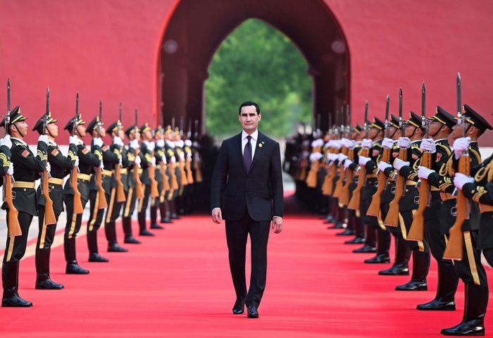 President of Turkmenistan Participates in Victory Parade in Beijing