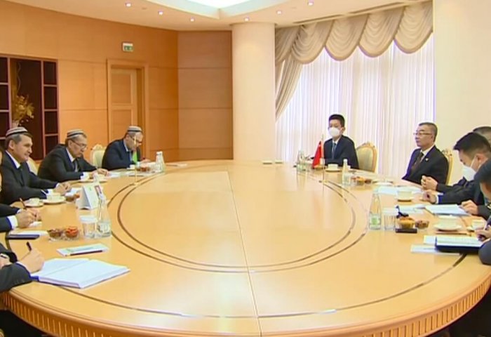 Visit of Turkmen Delegation to China Discussed in Ashgabat