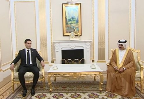 Türkmenistan Devlet Başkanı, birkaç yabancı şirketin yöneticileriyle ikili görüşmelerde bulundu