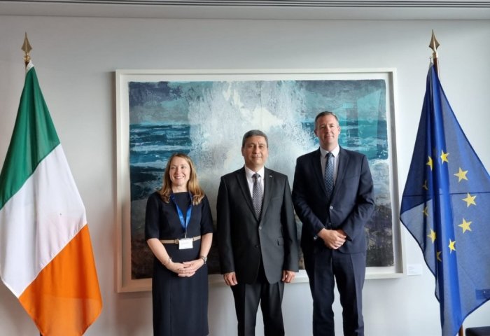 Türkmenistan we Irlandiýa hyzmatdaşlygy ösdürmek mümkinçiligini maslahatlaşdy Türkmenistan we Irlandiýa hyzmatdaşlygy ösdürmek mümkinçiligini maslahatlaşdy