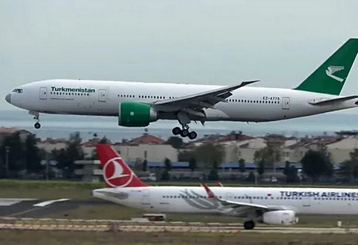 “Türkmenistan” awiakompaniýasy Inçhon-Aşgabat-Stambul täze ugry ýola goýar