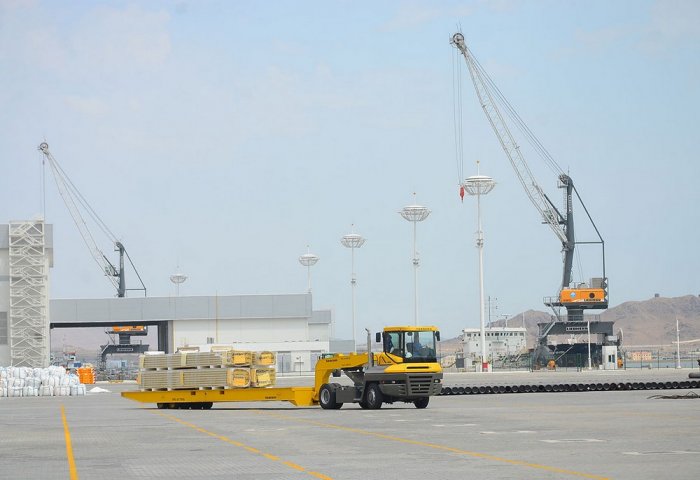 Kırgız Cumhuriyeti’ne Türkmenbaşı Limanı’nın kapasitesinden yararlanma teklifi sunuldu