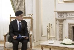 Turkmen President Receives Daewoo E&C, Toyo Engineering Executives