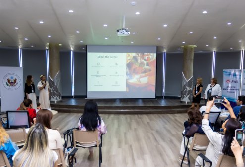 Academy For Women Entrepreneurs Program Participants Present Projects in Ashgabat