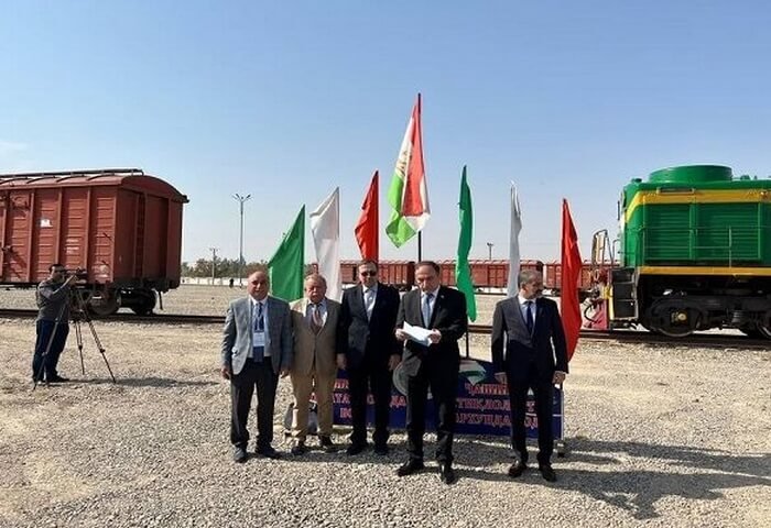 Tajikistan Launches Freight Train to Turkey Through Uzbekistan, Turkmenistan, Iran