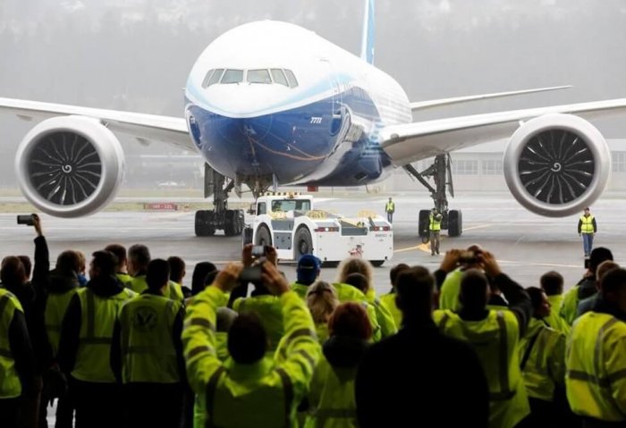 Boeing 777-9X, World's Largest Twin-Engine Plane, Takes Its First Flight