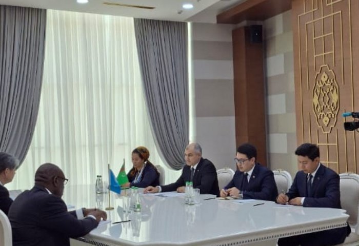 Türkmenistan we MAGATE saglyk hyzmatdaşlygyny giňeltmegi maslahatlaşdylar Türkmenistan we MAGATE saglyk hyzmatdaşlygyny giňeltmegi maslahatlaşdylar