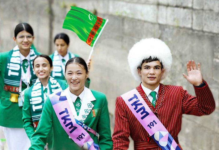 Turkmen Athletes Participate in Paris 2024 Olympic Games Opening Ceremony