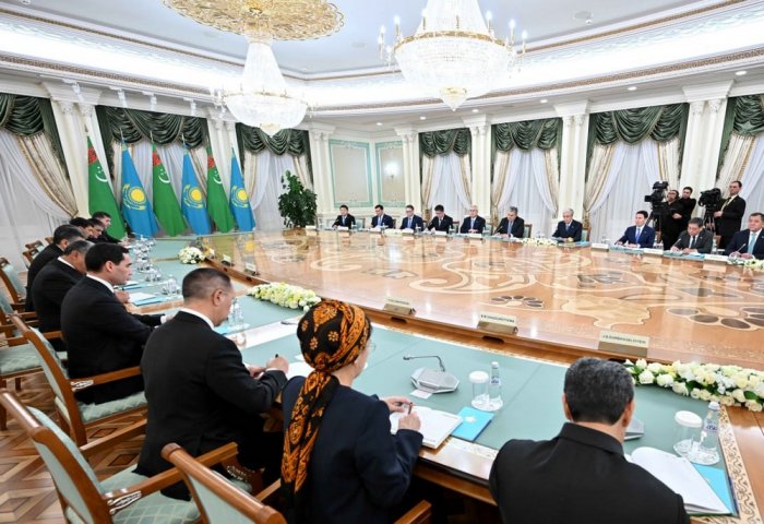Tokaýew: Gazagystanyň Türkmenistana maýa goýumlarynyň möçberi $120 milliondan geçdi