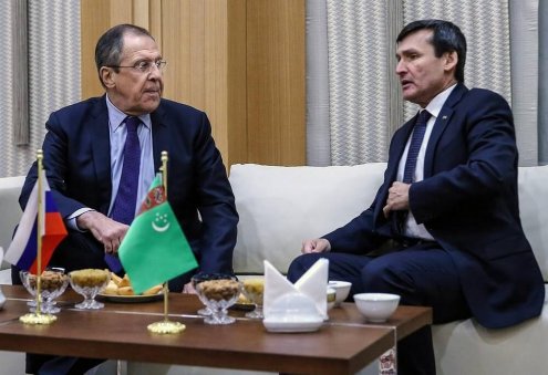 Turkmen, Russian Foreign Minister Discuss Over Phone Topical Bilateral Issues